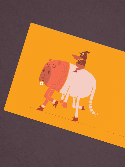 הדפס רחב - הקפיברה המלכותית