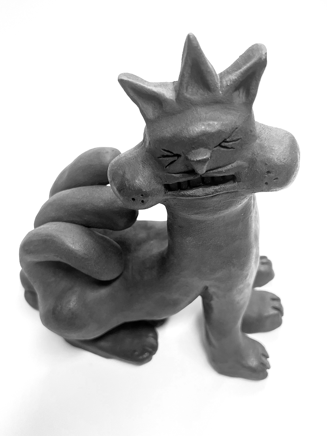 פאזי - חתול שחור תלת-פאזי