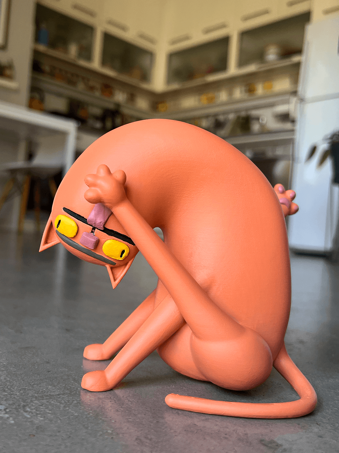 ליקריץ החתול המתנקה - דמות תלת מימד - ארט טוי