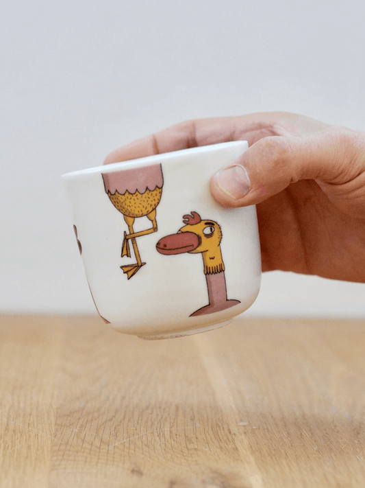 ספל - ברווז נוי