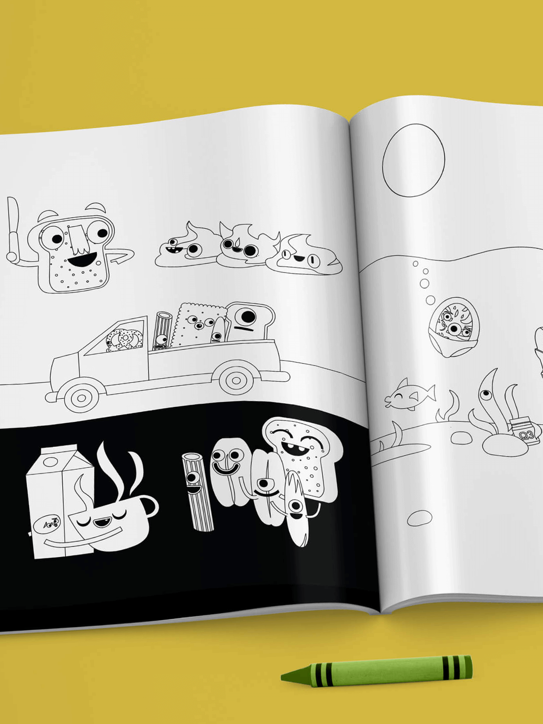 חוברת צביעה מן הצומח - מטבח פשוט שמח