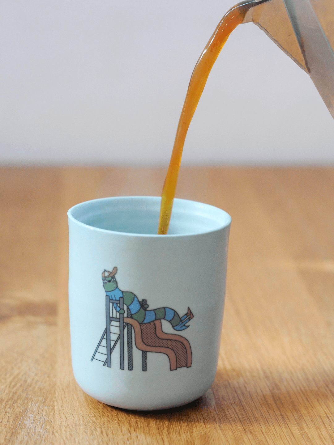 ספל תכלת תולעת הפארק