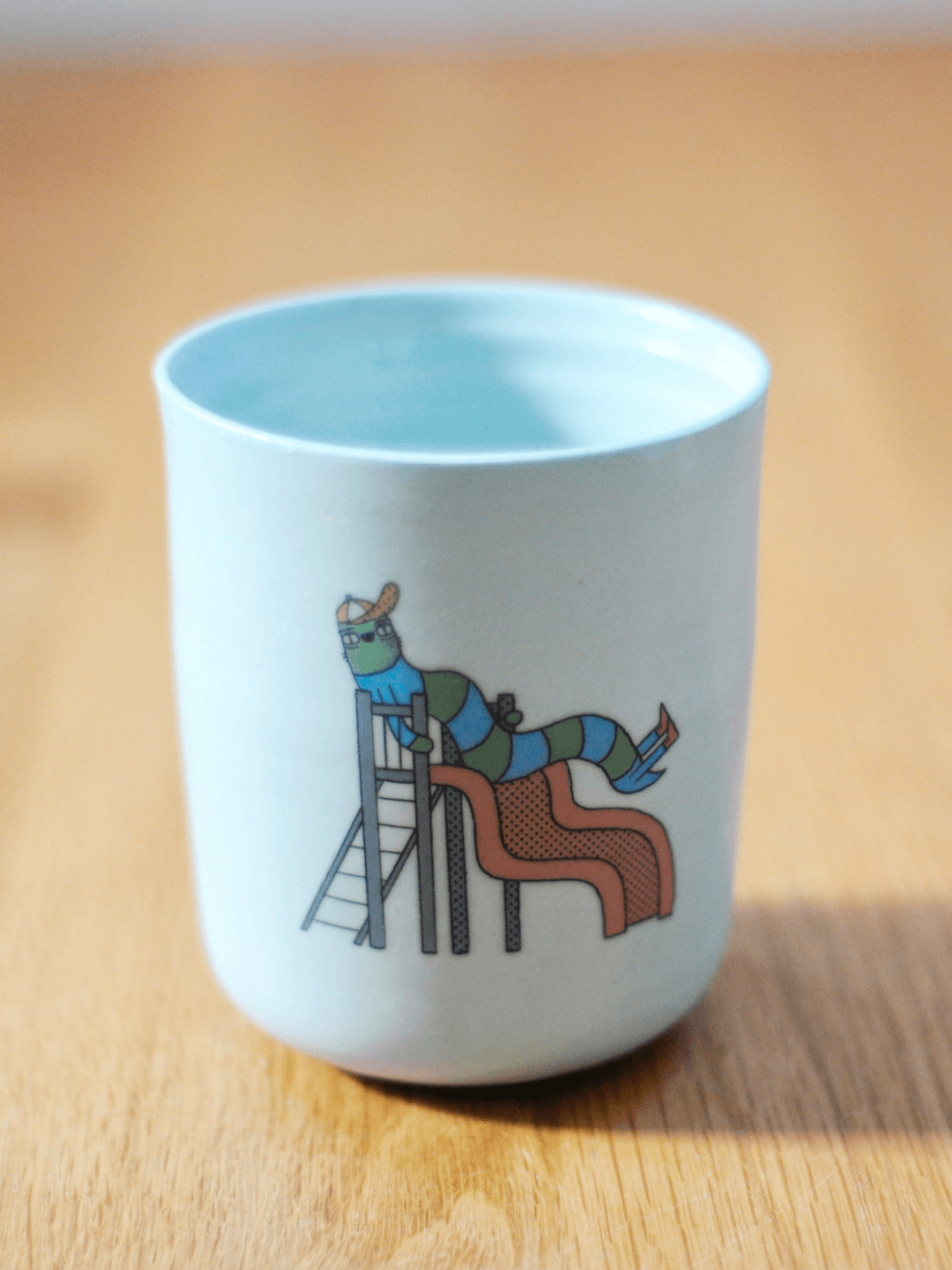 ספל תכלת תולעת הפארק